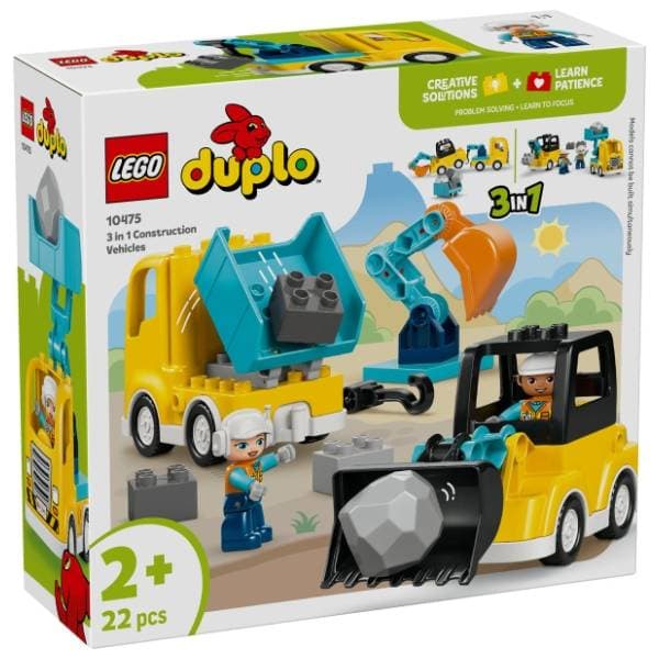 LEGO DUPLO građevinska vozila 3u1 10475 0