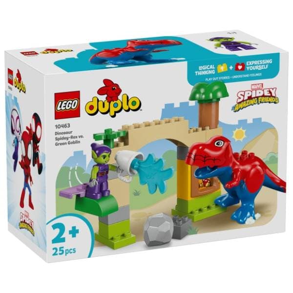LEGO Marvel Dinosaurus Spajdi reks protiv Zelenog Goblina 10463 0