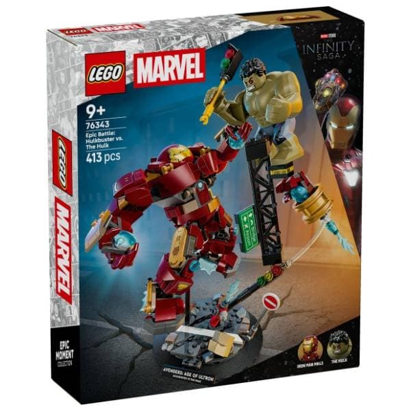 LEGO Marvel Super Heroes epska bitka Halkbaster protiv Halka 76343 0
