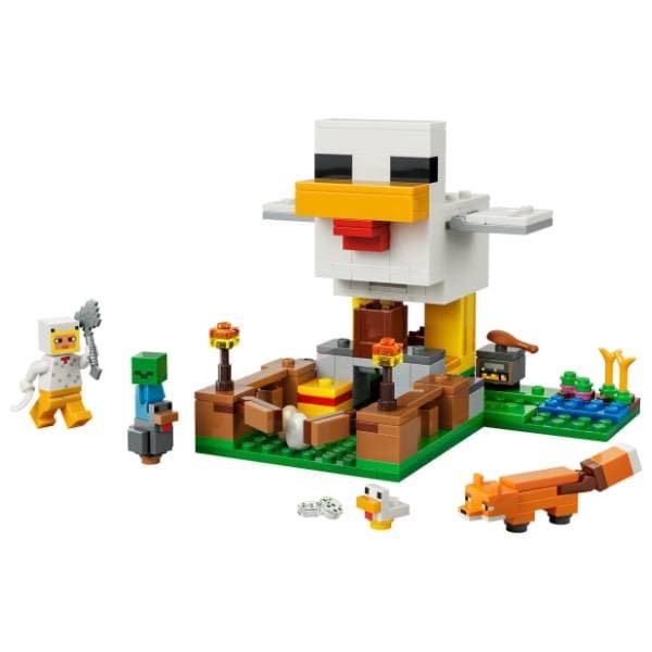LEGO Minecraft farma pilića 21585 1