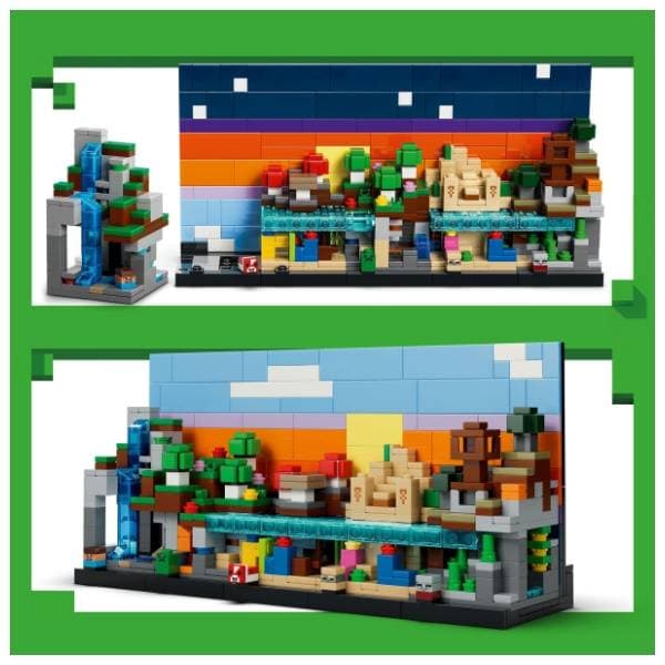LEGO Minecraft mini biomi 21589 3