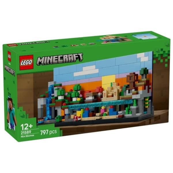 LEGO Minecraft mini biomi 21589 0