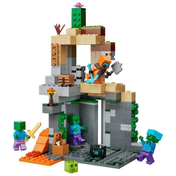 LEGO Minecraft Zombi tamnica 21587 1