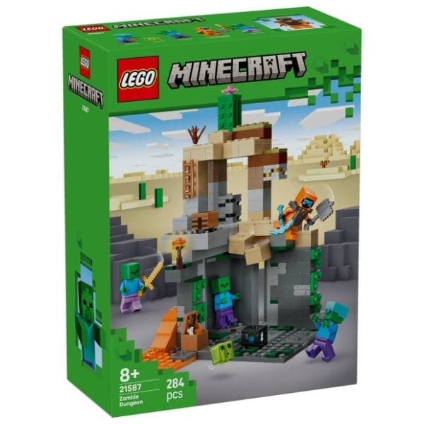 LEGO Minecraft Zombi tamnica 21587 0