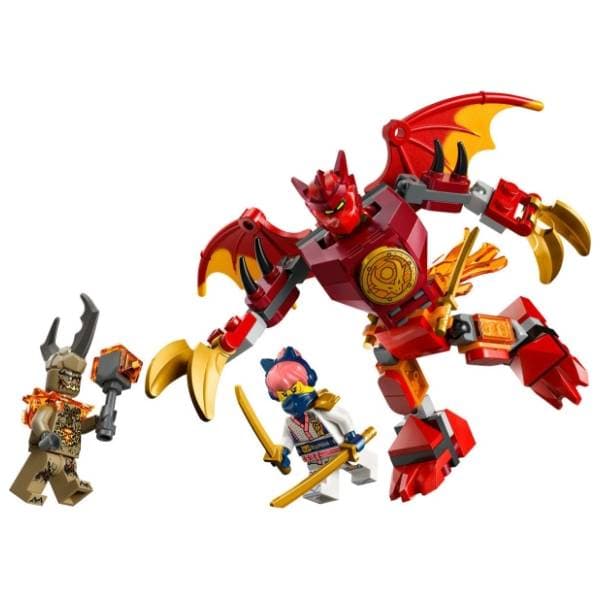 LEGO NINJAGO Kajev zmajeviti mek borbeno pakovanje 71851 1