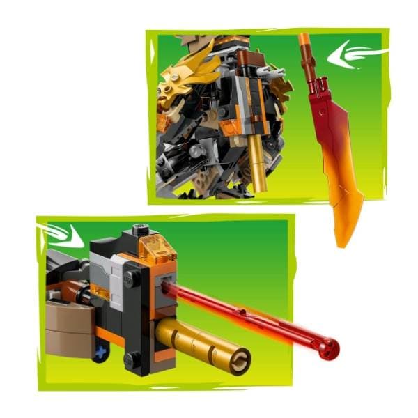 LEGO NINJAGO Kolov mek za misije i zmaj Zejn 71854 4