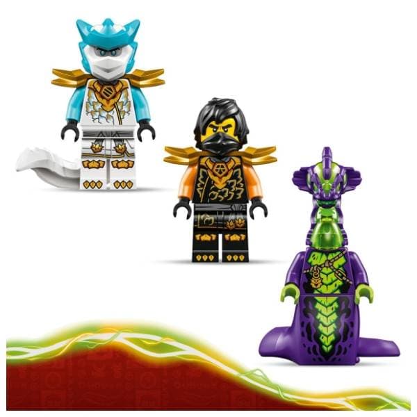 LEGO NINJAGO Kolov mek za misije i zmaj Zejn 71854 2