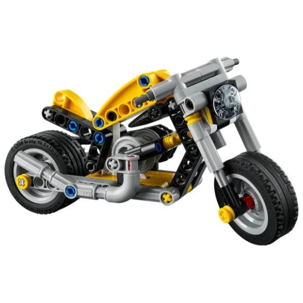 LEGO Technic žuti motocikl 42225 1