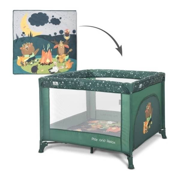 LORELLI BERTONI ogradica za bebe Play & relax zelena 3