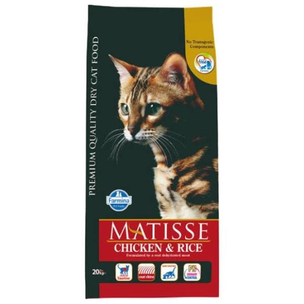 MATISSE hrana za mačke chicken & rice 20kg 0
