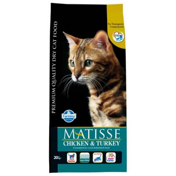 MATISSE hrana za odrasle mačke turkey & chicken 20kg 0