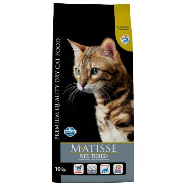 MATISSE Neutered hrana za sterilisane mačke chicken rice 10kg 0