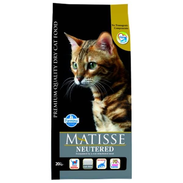 MATISSE Neutered hrana za sterilisane mačke chicken rice 20kg 0