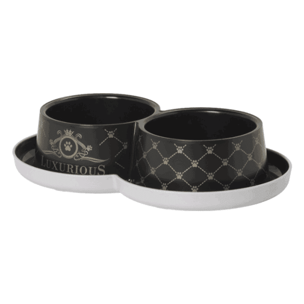 MODERNA Trendy dinner double luxurious pets dupla posuda 0