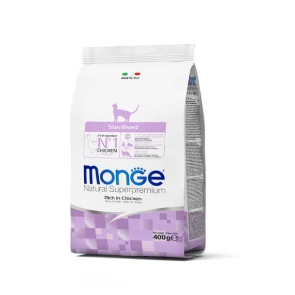 MONGE Sterilised hrana za mačke piletina 400g 0
