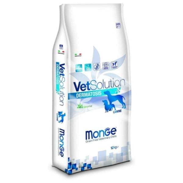 MONGE VetSolution dermatosis hrana za kožna oboljenja pasa 12kg 0