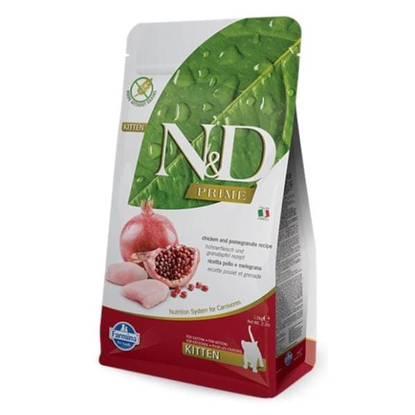 N&D Prime kitten cat hrana za mačiće piletina i nar 300g 0