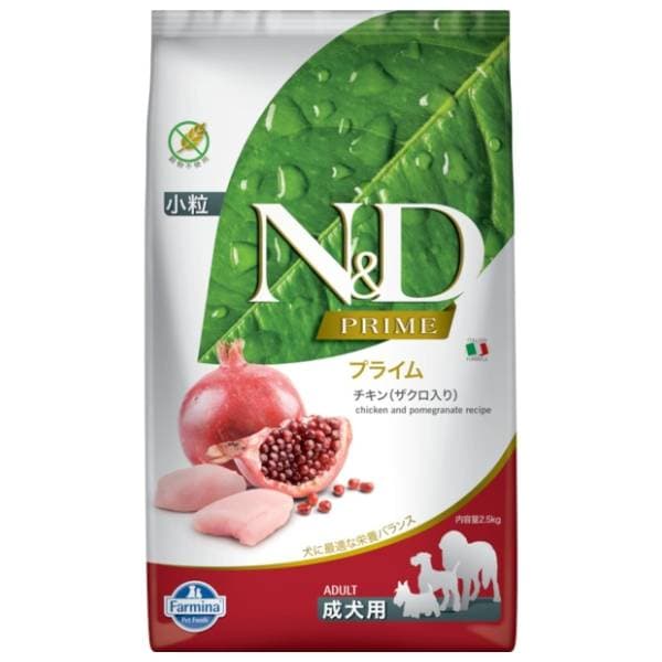N&D Prime mini adult hrana za pse piletina nar 2,5kg 0
