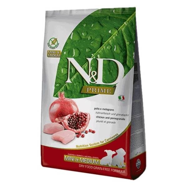 N&D Prime mini medium puppy hrana za pse piletina i nar 7kg 0