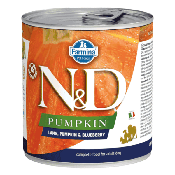 N&D Pumpkin adult hrana za pse bundeva i jagnjetina 285g 0