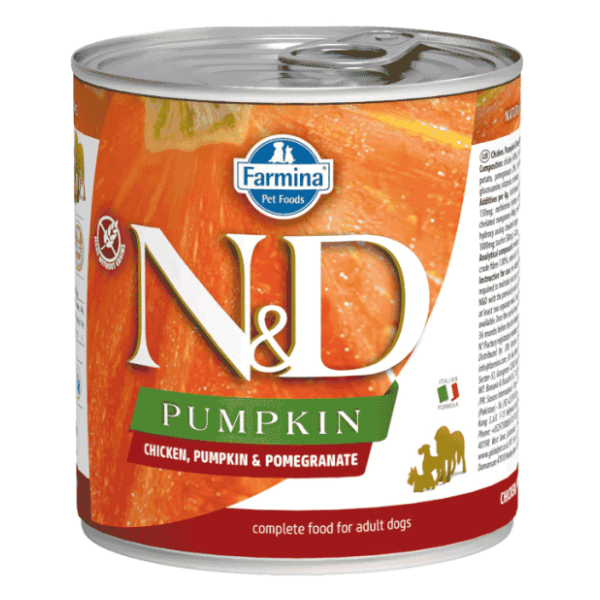 N&D Pumpkin adult hrana za pse bundeva i piletina 285g 0