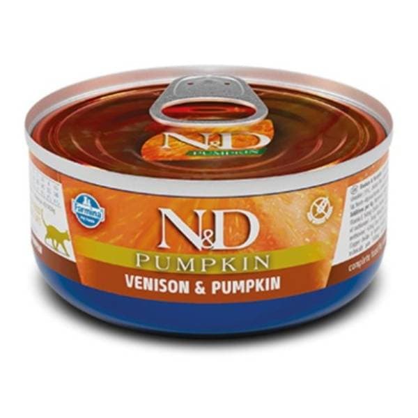 N&D Pumpkin hrana za mačke bundeva i jelen 70g 0