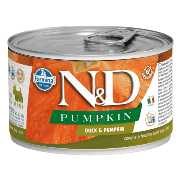 N&D Pumpkin mini adult hrana za pse bundeva i pačetina 140g 0
