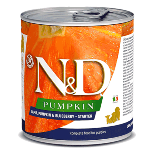 N&D Pumpkin puppy hrana za štence bundeva i jagnjetina 285g 0