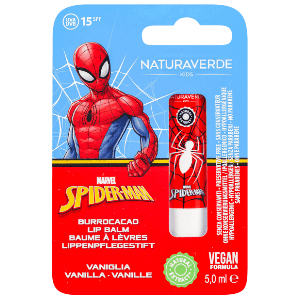 NATURAVERDE balzam za usne Spiderman SPF15 5ml 0