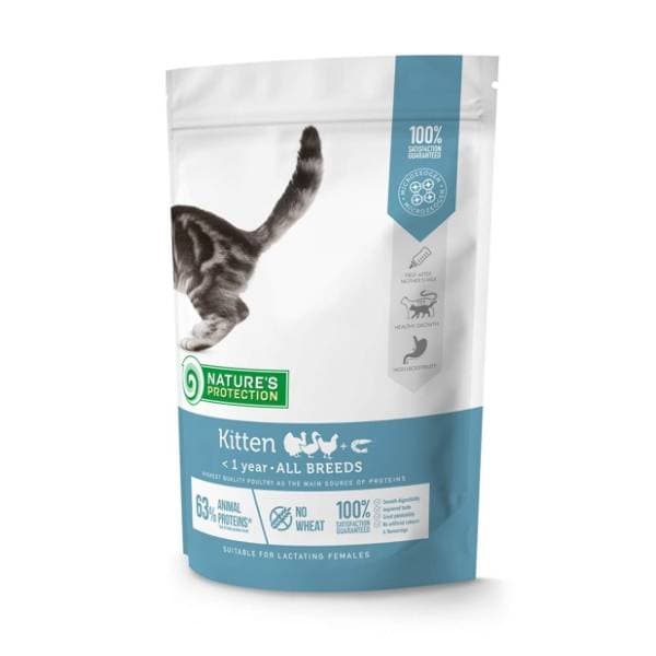 NATURE'S PROTECTION Kitten hrana za mačiće 400g 0