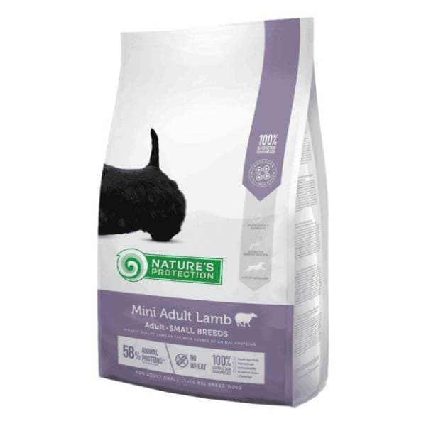 NATURE'S PROTECTION Super premium mini adult jagnjetina 2kg 0