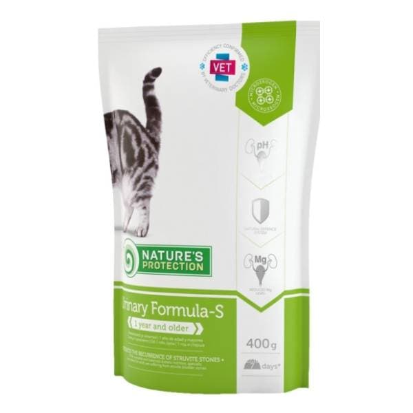 NATURE'S PROTECTION Urinary hrana za mačke 400g 0