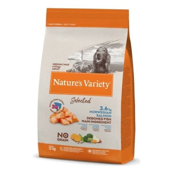 NATURES VARIETY Selected maxi medium adult losos 12kg 0