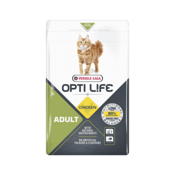 OPTI LIFE Adult hrana za mačke piletina 7,5kg 0