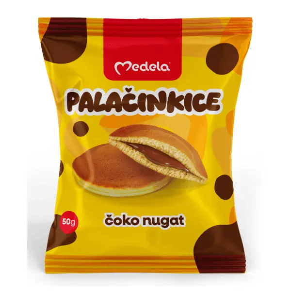 Palačinkice MEDELA čoko nugat 50g 0