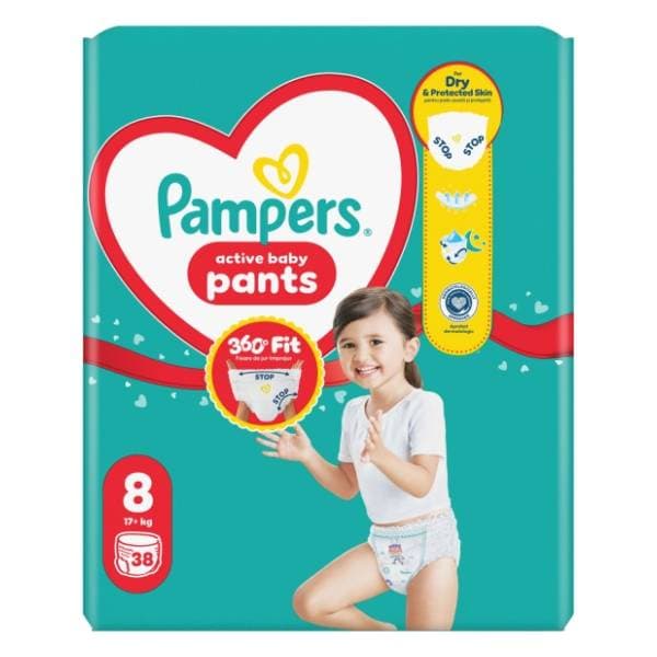 PAMPERS pelene pants GP 8 38kom 0