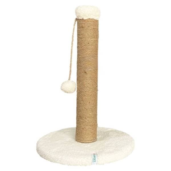 PAWS & WHISKERS Coris grebalica za mačke 52cm bela 0