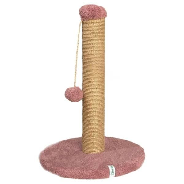 PAWS & WHISKERS Coris grebalica za mačke 52cm dusty rose 0