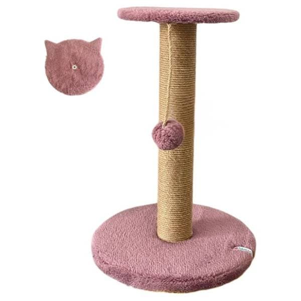 PAWS & WHISKERS Miene grebalica za mačke 30x42cm pink 0