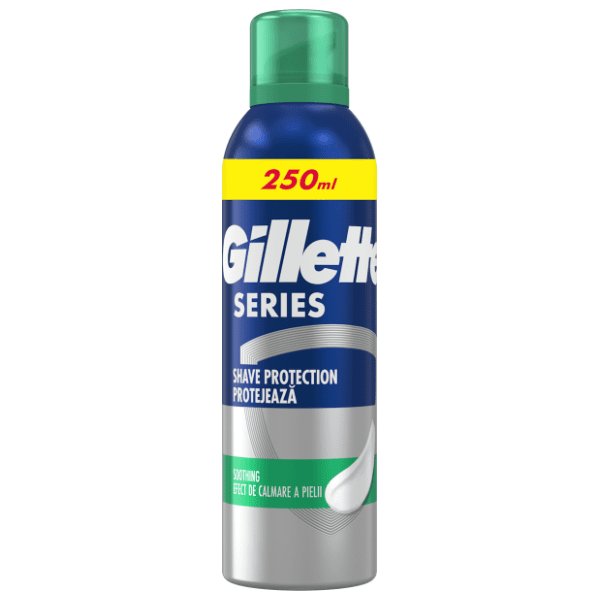 Pena za brijanje GILLETTE Series soothing 250ml 0