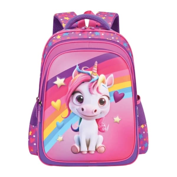 Ranac za školu anatomski S-COOL 3D Unicorn 42cm 0