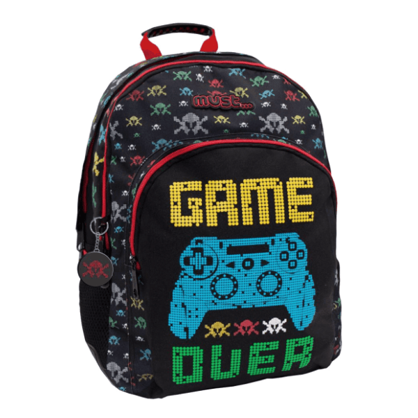 Ranac za školu MOJA KNJIŽARA Must energy game over 0