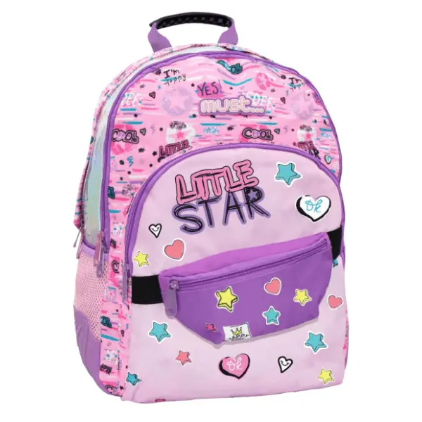 Ranac za školu MOJA KNJIŽARA Must little star 0