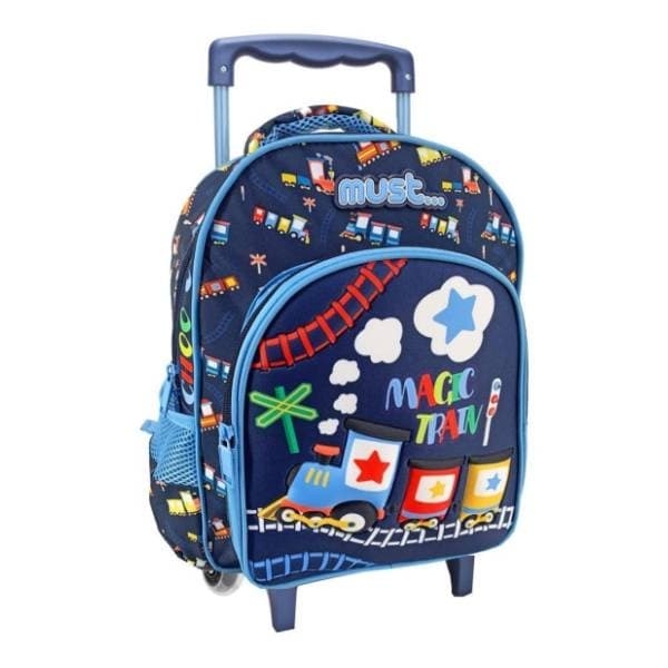 Ranac za školu MOJA KNJIŽARA Must magic train trolley 0