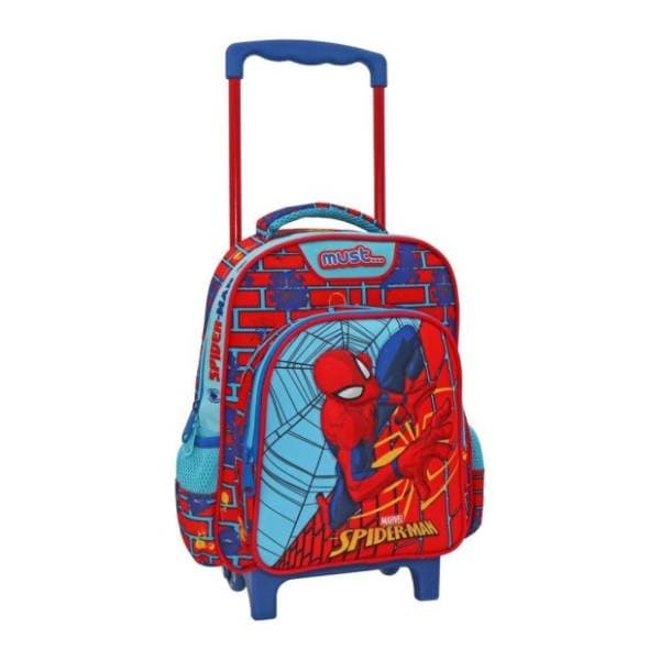 Ranac za školu MOJA KNJIŽARA Must Spiderman trolley 0