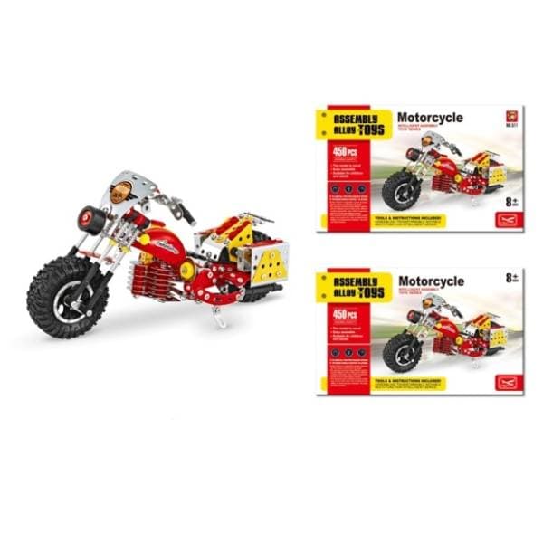 Rasklopivi metalni motor od 450 delova MERX 0