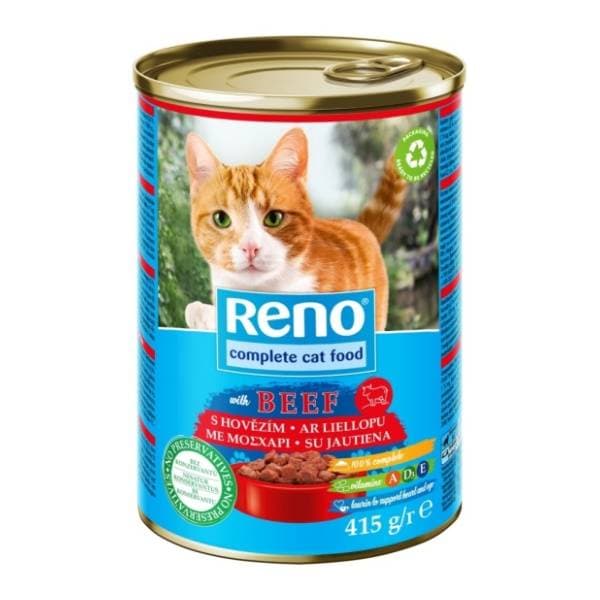 RENO hrana za mačke govedina 415g 0