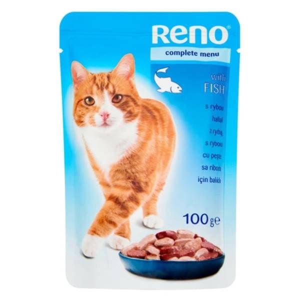 RENO hrana za mačke riba 100g 0