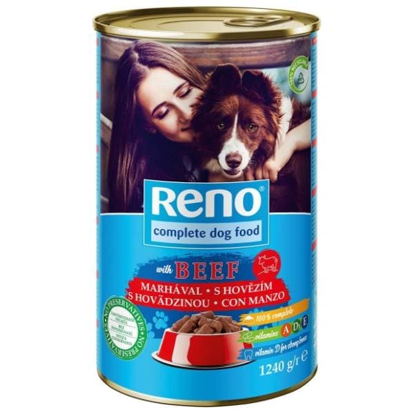 RENO hrana za pse govedina 1,24kg 0