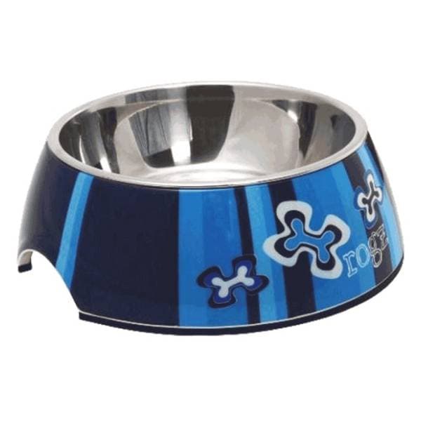 ROGZ Bubble bowlz 2u1 L indigo bones činija za pse 0